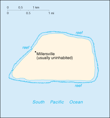 [Country map of Jarvis Island]