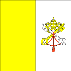 Flag of Holy See (Vatican City)