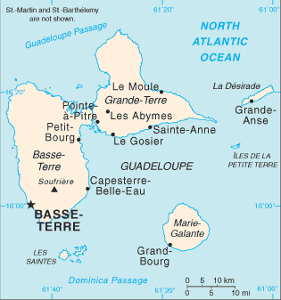 ile Guadeloupe pays